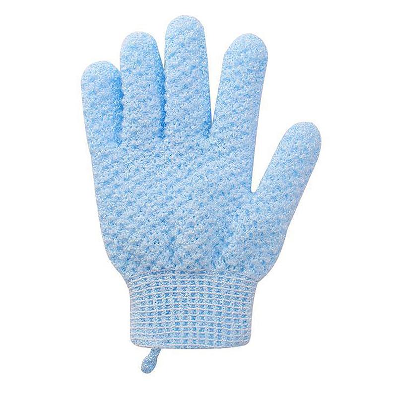 1шт ванна для пилинга отшелушивающие перчатки скраб для душа перчатки массажный скраб для тела