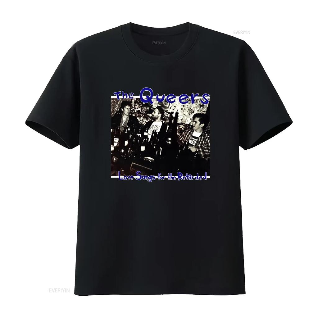 The Queers Love Songs For Christmas Classic T Shirt B06_108 vintage Washed designer clothes Ver