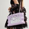 [pu] Женская сумка через плечо Mine Love Portable Snacks Lace Pearl