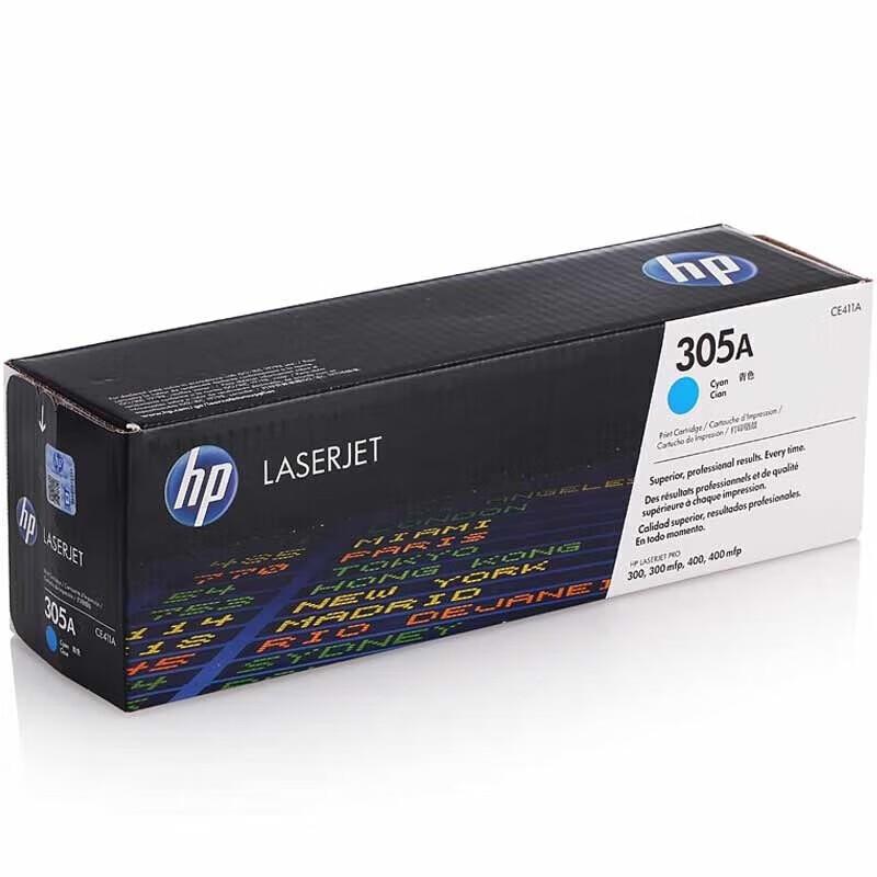 HP Original 305A/CE410A-413A 4-Color Toner Cartridge Set