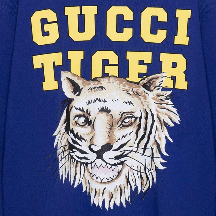 Gucci Свитшот мужской SS22 Синий 623245-XJD3T-4622