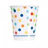 Paper Rainbow Dots Disposable Cup (Pack of 8)