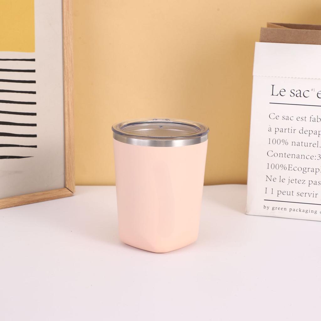 Высококачественная кофейная кружка из нержавеющей стали. Простая мини-портативная чашка для любителей кофе. Кружка для мужчин и женщин.