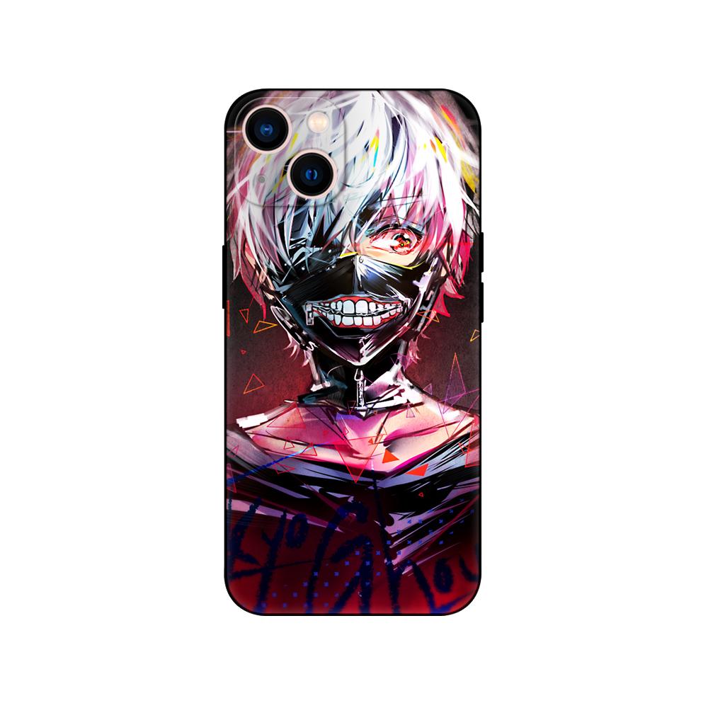 Черный чехол из ТПУ для Samsung Galaxy S22 S20 S21 FE PLUS ultra+S10 E lite задняя крышка Tokyo Ghouls