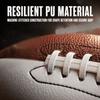 Oval Size 9 Football Brown and White Training Football Durable American Football  Recreational Play