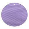 1Pc Silicone Anti Scalding Mat Pot Rack Household Kitchen Countertop Protection Heat-Resistant Anti Slip Circular Silicone Mat