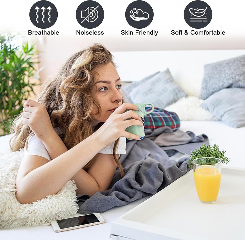 1pcs Solid Color Ultra-fine Fiber Waterproof Fitted Bed Sheet Mattress Cover Skin Friendly and Breathable King Size Sheet 1pcs