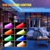 Andoer W200RGB Портативный светодиодный светильник для видеосъемки, перезаряжаемый заполняющий свет RGB, 2500–9000K, с регулируемой яркостью 20