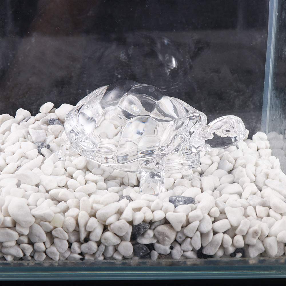 Landscaping High Quality Home Decoration Crystal Turtle Desktop Ornament Craft Gift Tortoise Statue