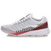 Кроссовки женские Li Ning легкие, амортизирующие, прочные, с низким верхом, белые, красные ARHN116-1