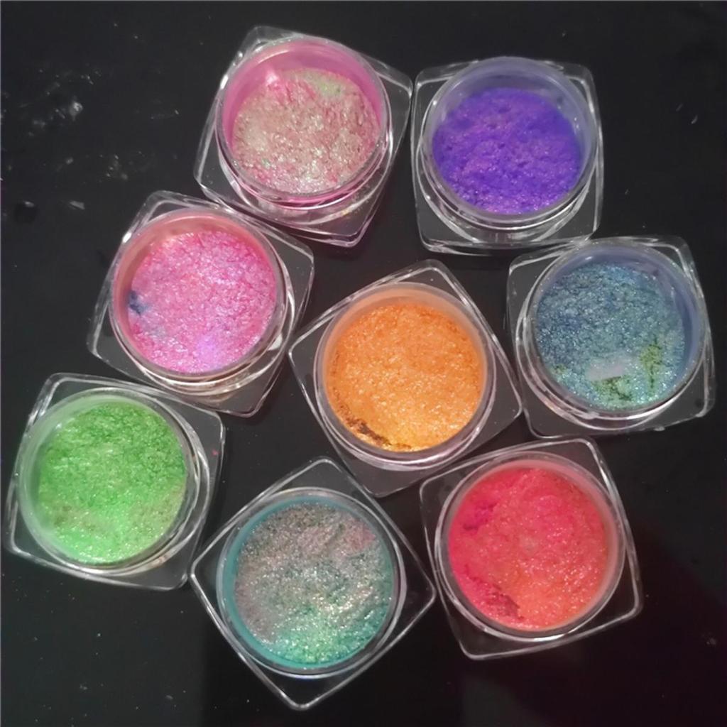 Multicolor Chameleon Eyeshadow Powder Pigments Eye Shadow Highlighter Shining Eye Makeup Cosmetics LM