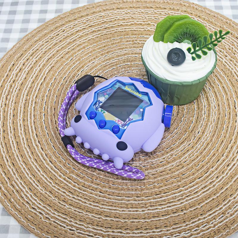 Милый силиконовый защитный чехол в виде кальмара для Tamagotchi Paradise, пылезащитный корпус, защита от падения, защитная крышка для оборудования электронного питомца