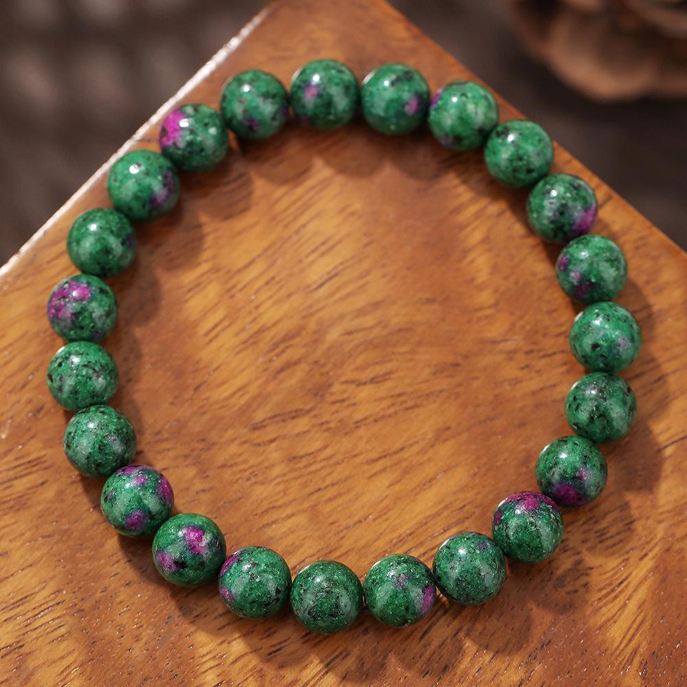 Европейский Кристальный Браслет из Тигрового Глаза на Эластичной Основе, Украшения из Натуральных Каменных Бусин