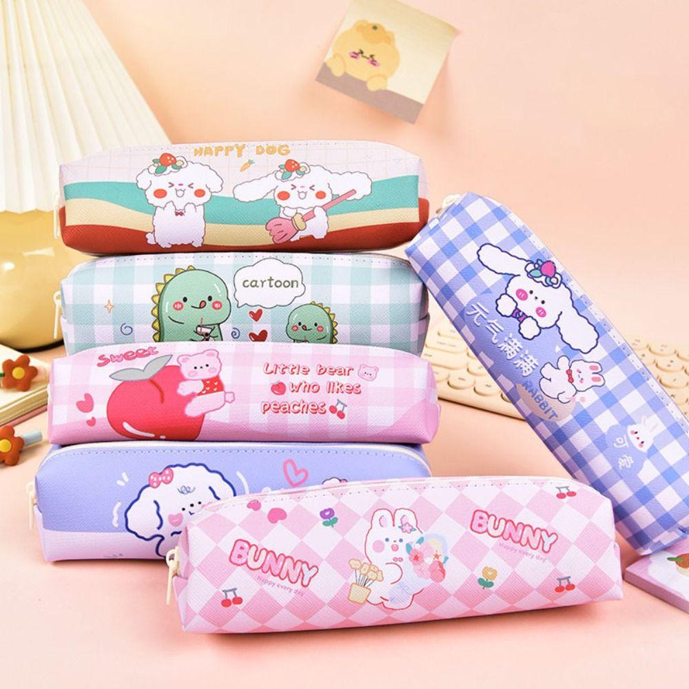Dirt-proof Pencil Case Waterproof Stationery Bag Multi Functional Pencil Box Gift