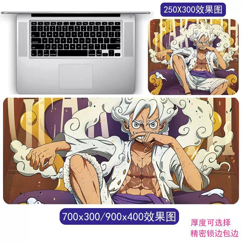 Мультяшный Аниме Коврик для Мыши Большой One Piece Ророноа Зоро Манки Д. Коврик для стола Luffy Animation Game Office Компьютерный коврик Двумерный Периферийный