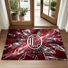 Ковер из хрустального велюра в дизайне AC Milan, мягкий декоративный коврик для прихожей спальни