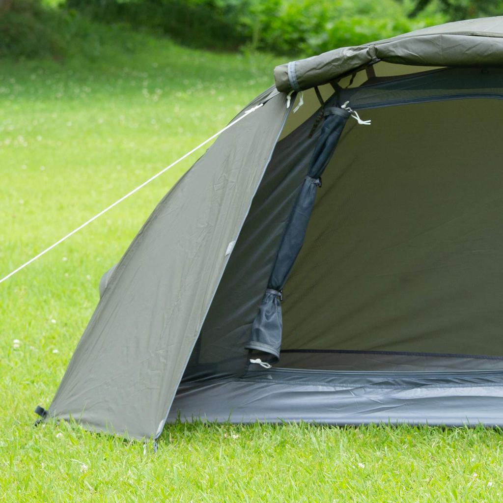 BUNDOK Одноместный одноместный кемпинговый походный хаки и BDK-08KA