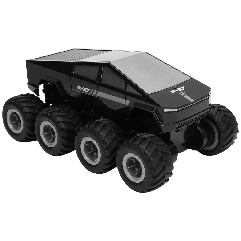 2.4G RC Truck, Remote Control Car for Kids, Water and Land All Terrain Toy, 360 Degrees Rotating 8WD Off Road Vehicle,