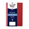 Quo Vadis 2026 Edition Mini Week/Ampara Planner Diary (Weekly Separation, January Start, A7 Variant, 7x10cm, French Edition) Red (qv04401rd)