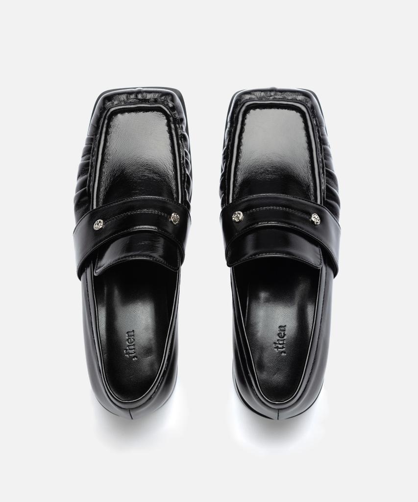 Then Rosine Loafers / Shiny Black