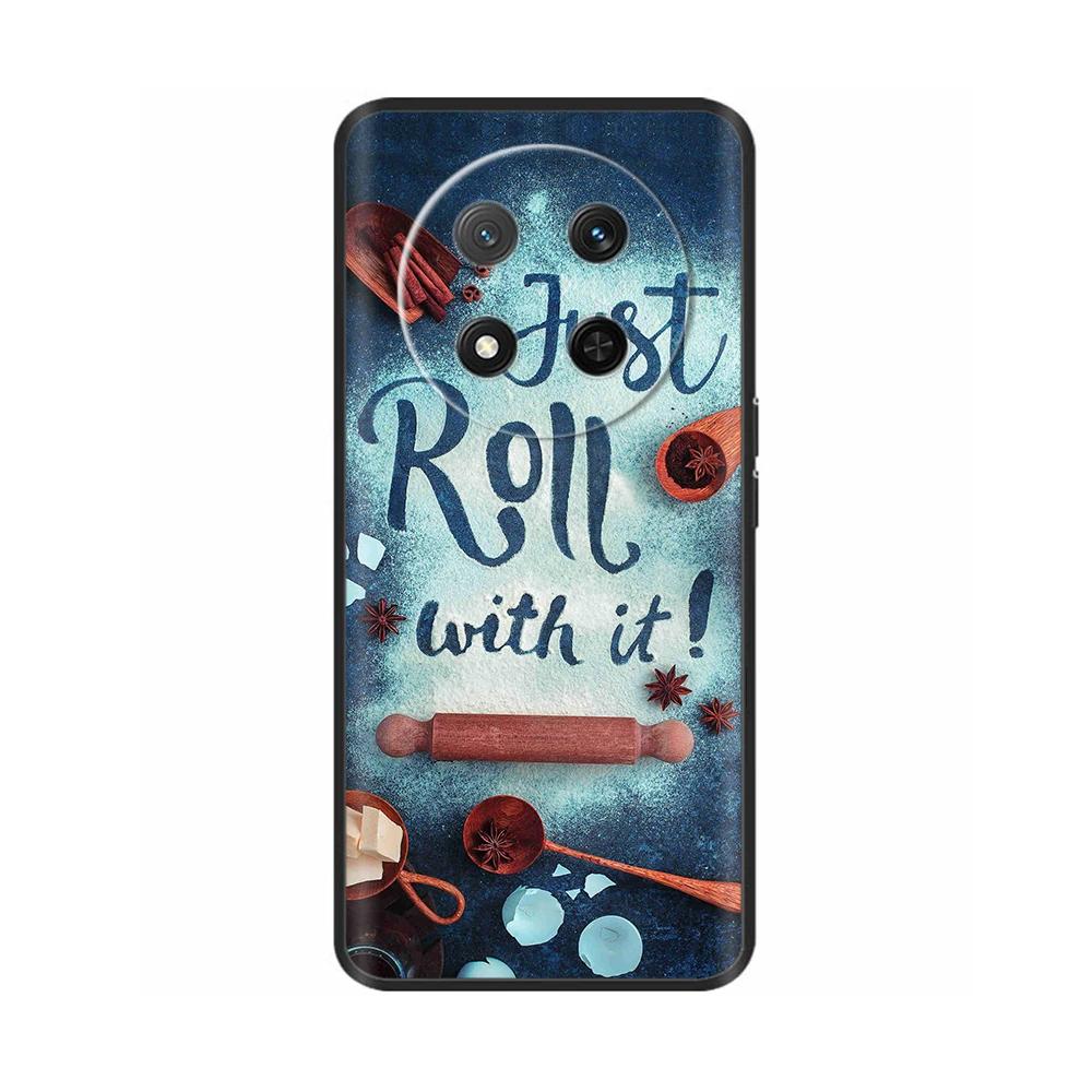 Чехол для Honor Magic7 Lite 5G Цветочный Мягкий Силиконовый Чехол Для Coque Honor Magic7 Lite Чехол Magic 7 Чехол для Телефона Magic7 Pro