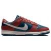 Nike Dunk Low Canyon Rust Blue Женские кроссовки Red Summit-White Valerian-Blue DD1503-602