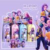 Новый набор механических карандашей K-POP Охотники на демонов со стержнями 0,5 мм, Мультяшные ручки для письма, Школьные принадлежности, Подарок для детей и фанатов