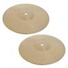Brass Alloy Cymbals Hi Hat 8 Inch Battery