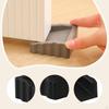 4 Pieces Door Stopper Stop Doorstopper Versatile Portable Rubber Floor Protection Doorstop for