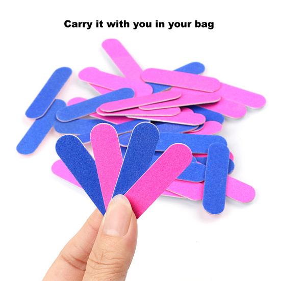 Yousheng 100 шт. пилочки для ногтей двухсторонние многофункциональные инструменты для ухода за ногтями маникюрные инструменты для ногтей полировщик для удаления омертвевшей кожи шлифовальный инструмент принадлежности для ногтей