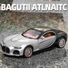 1/24 масштаб Bugatti Atlantic сплав спортивная модель автомобиля литые металлические игрушечные гоночные машины имитация звука свет коллекционные детские подарки