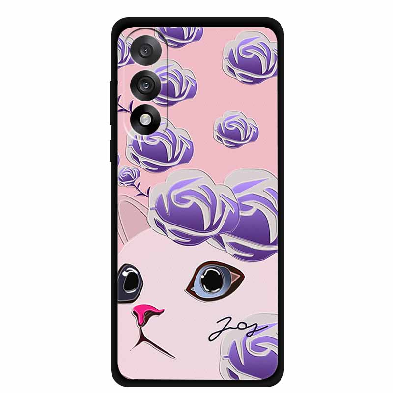 Мультяшный рельефный чехол для OnePlus Nord 5 Чехол 3D рельефный силиконовый мягкий чехол для телефона OnePlus Ace5 Ultra Чехол 3D тиснение Кошка Fundas