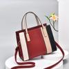 Korean Elegant High Quality Fashion Handbag Two Color Women One Shoulder Crossbody Bag Office & Work Shopping Messenger Tote Bag