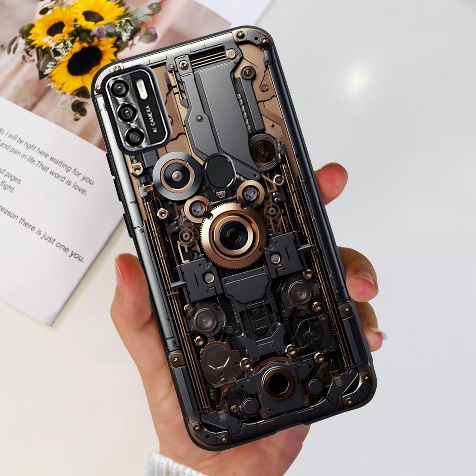 Для ZTE Blade A7s 2020 Чехол Zte A7020 Blade A7s 2020 Модный Крутой Рисунок Черный Силиконовый Мягкий Чехлы для Телефона