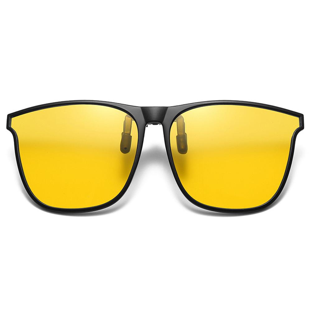 Мужские и женские солнцезащитные очки-клипсы поляризационные меняющие цвет солнцезащитные очки фотохромные винтажные очки-клипсы очки ночного видения для вождения