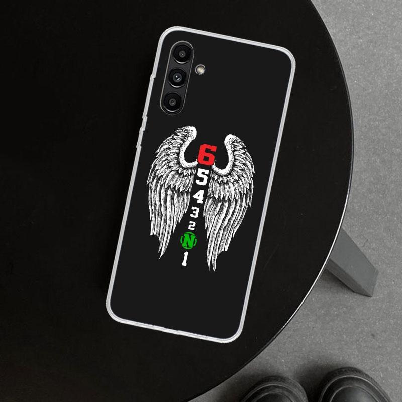 1N23456 Крутой Чехол-Накладка для Телефона с Мотоциклом для Samsung Galaxy A17 A16 A26 A36 A56 A57 A37 A15 A25 A35 A55 A14 A24 A34 A54 A13 A23