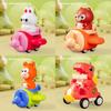 Dinosaur Car Inertia Toddlers Cartoon Animal Design Educational Toy Boy Girl