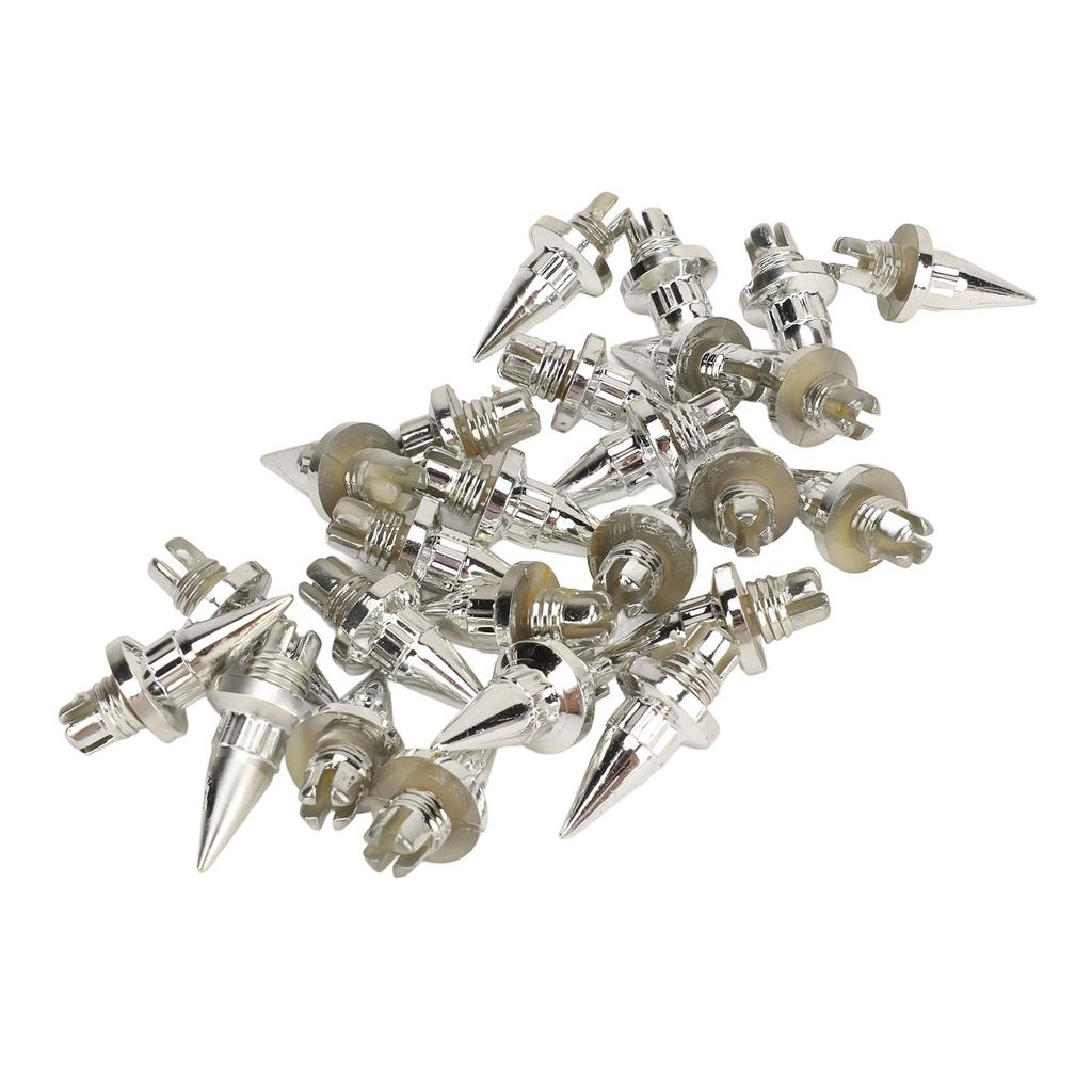 25Pcs Wheel Rim Rivet Nut Stylish Look Easy Installation Spike Wheel Rim Lip Rivet Nut for Wheels