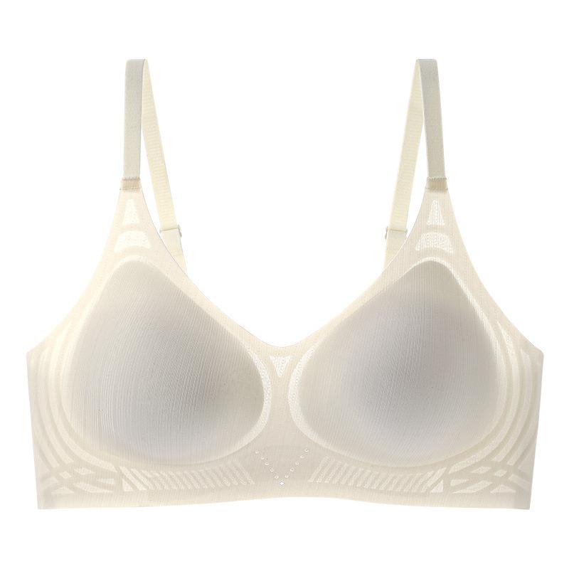 Traceless women's small breasts gather, thin in summer, cool collection, sub-breasts, anti-sagging, beautiful back bra cover
