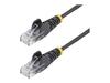 Cordon De Brassage CAT6 - STARTECH - 2M - Noir - 28 AWG - Fil De Cuivre LSZH
