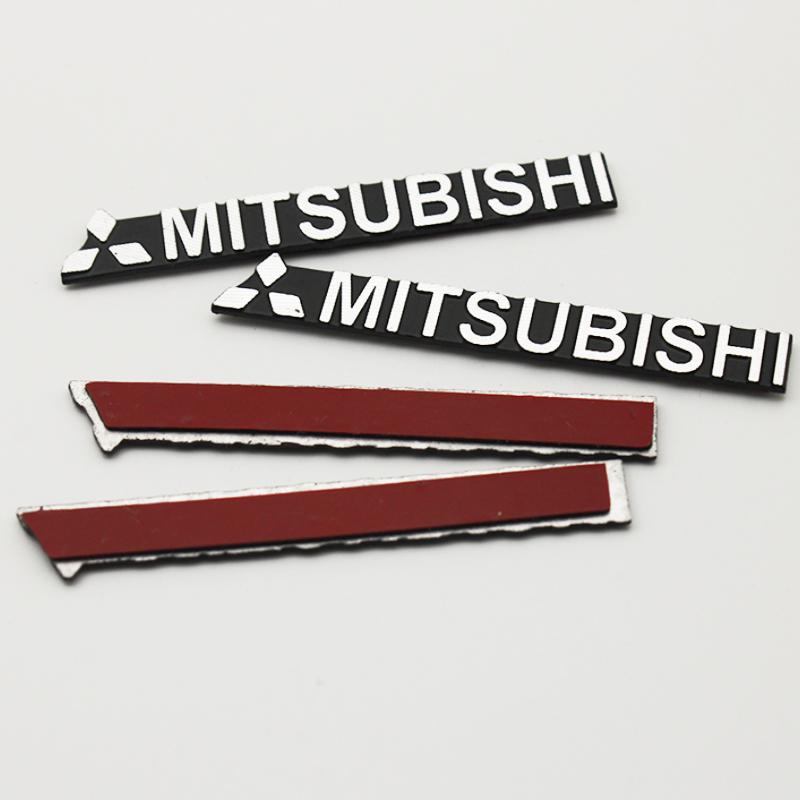 Car Styling 3D Aluminum Speaker Audio Sticker Badge Emblem Decals For Mitsubishi Lancer 10 9 EX Asx Outlander 3 Pajero L200 EVO