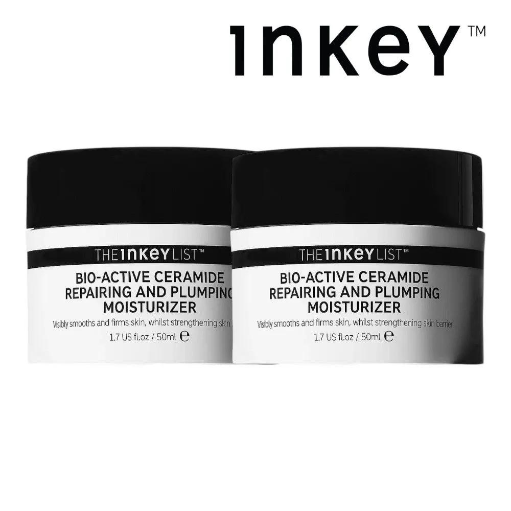 THE INKEY LIST Биоактивный увлажняющий крем с керамидами для укрепления барьера 50 мл x 2