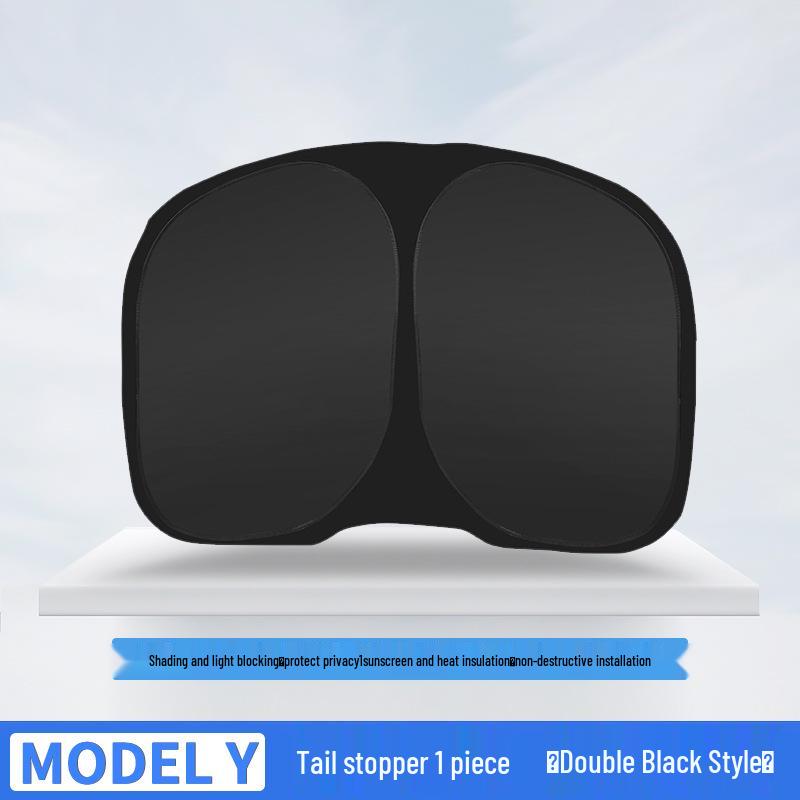 Lightproof Side Window Sunshade & Privacy Curtain for Tesla Model 3/Y - Heat Insulation & Sun Protection