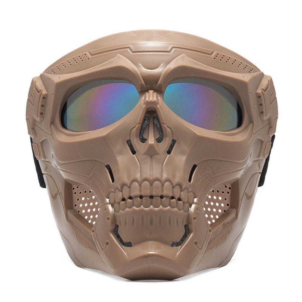 Wind Mirror Motocross Skulls Mask Skull Ghost-shape Glasses Motorcycle Goggles Riding Mask