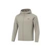 Li Ning Fitness Series Windproof Water-Repellent Three-Dimensional Hooded Logo Cotton Jacket Men Jacket AJMV157-5