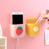 Cute Kawaii Storage Rack for Pen Washi Tape Punch Organizer Wall Desk Door Remote Control TV Mobile Phone Case Holder