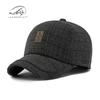 Fully sealed autumn and winter warm hat men's woolen baseball cap in the elderly outdoor warm ear cap