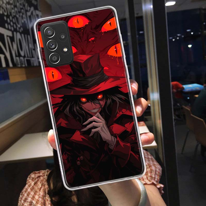 Чехол для телефона Alucard Helsing для Samsung A54 A57 A37 A17 A14 A15 A12 A24 A34 A55 A35 A25 A52S A07 A05S A04S A22 A32 A72 Galaxy Not