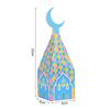 6Pcs Eid Mubarak Candy Box Moon Lantern Gift Cookie Packaging Boxes Bags Ramadan Kareem Decor Muslim Islamic Party Supplies 2024