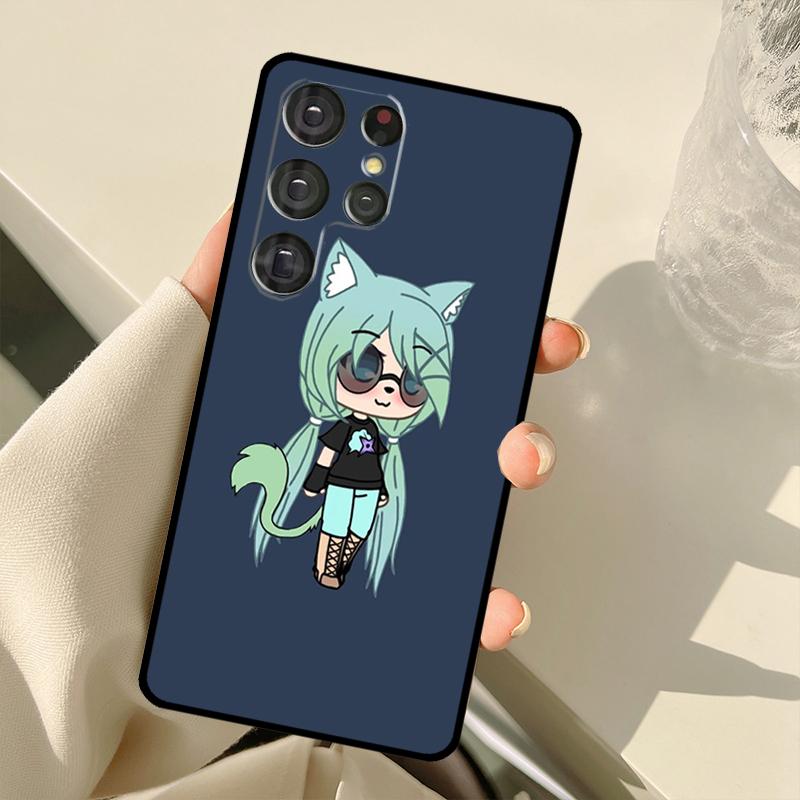 Чехол для телефона с игрой Gacha Life для Samsung Galaxy S23 S20 FE S21 FE S22 Ultra Note20 Note10 S8 S9 S10 Plus